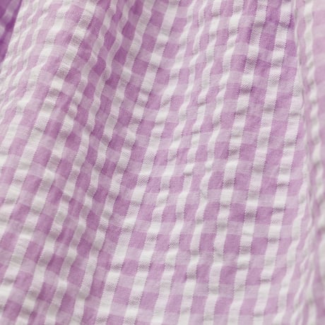 〈Albetta〉Gingham Dress (lavender）※BABY&KIDS