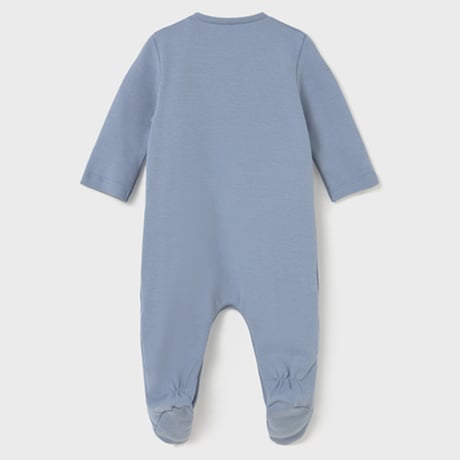 〈mayoral〉Rompers with feet 2P set (Blue)※BABY