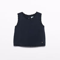 〈Abel&Lula〉Blouse (black) ※KIDS&JUNIOR