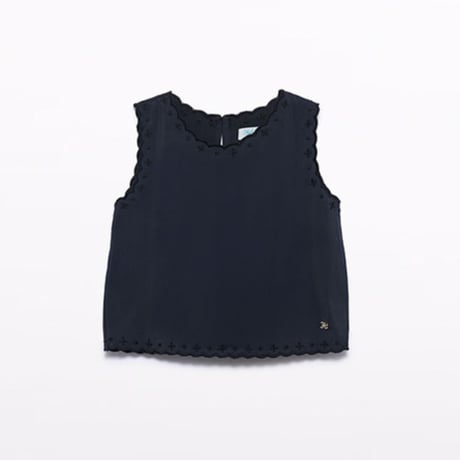 〈Abel&Lula〉Blouse (black) ※KIDS&JUNIOR