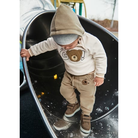 〈mayoral〉Animal Pocket Pants (beige) ※BABY