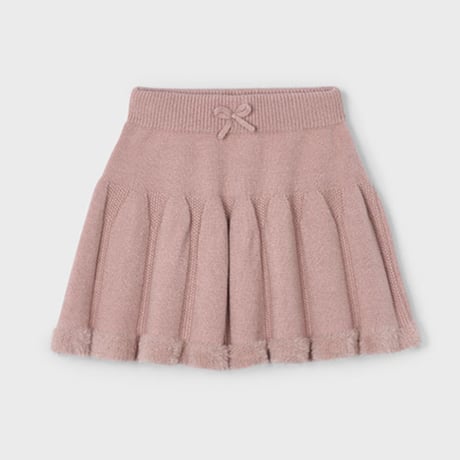 〈mayoral〉knitted skirt (pink) ※KIDS