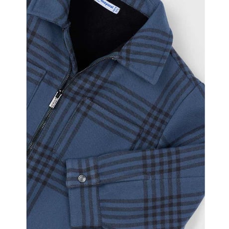 〈mayoral〉Zip-up blouson (blue) ※KIDS
