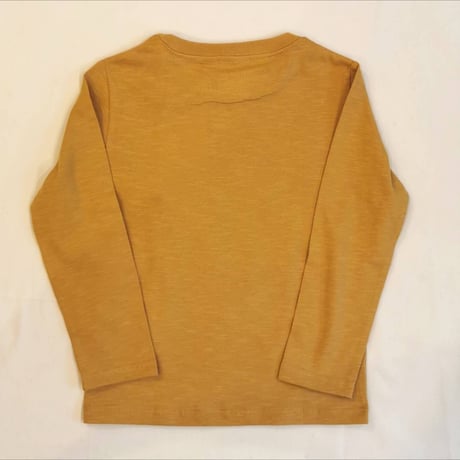 〈LION of LEISURE〉"Zebra" long sleeve t-shirts (Mustard) ※KIDS