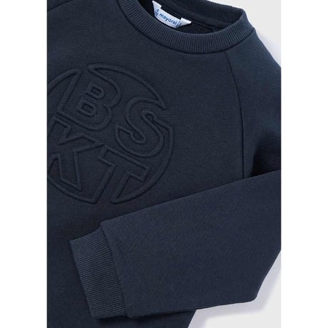 〈mayoral〉3D logo Pullover (navy) ※KIDS