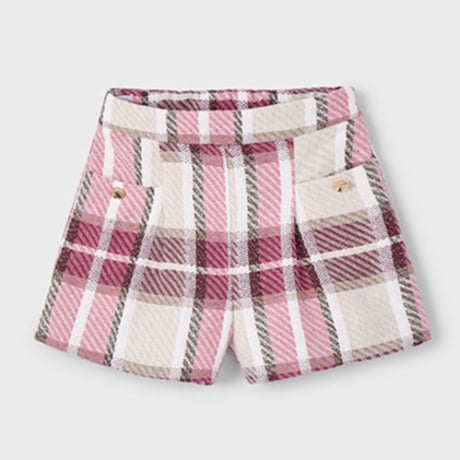 〈mayoral〉Shorts with gold buttons (red) ※KIDS