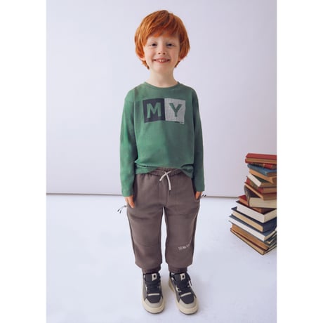 〈mayoral〉jersey pants (gray) ※KIDS
