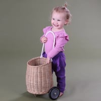 〈Dimples〉Merino Frill Bodysuit（Orchid）