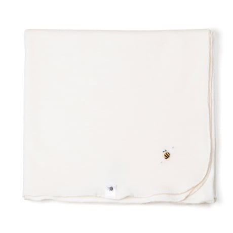 〈Dimples〉Merino XL Wrap（Cream Bee）