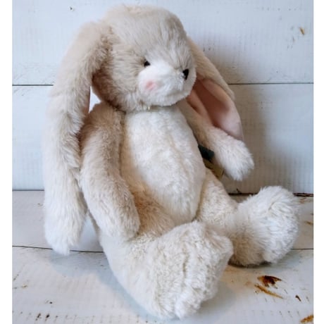 〈Bunnies By The Bay〉"Lop eared Rabbit" stuffed toy (Pink/Grey/Beige)