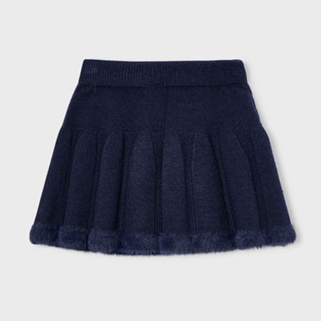 〈mayoral〉knitted skirt (navy) ※KIDS
