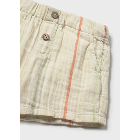 〈mayoral〉Gauze shorts (stripe) ※BABY