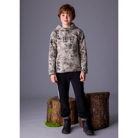 〈mayoral〉Fleece-lined hoodie ※JUNIOR