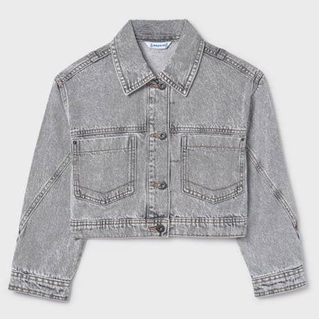 〈mayoral〉Denim jacket (gray) ※JUNIOR