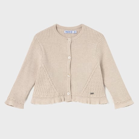 〈mayoral〉knit cardigan (beige) ※BABY