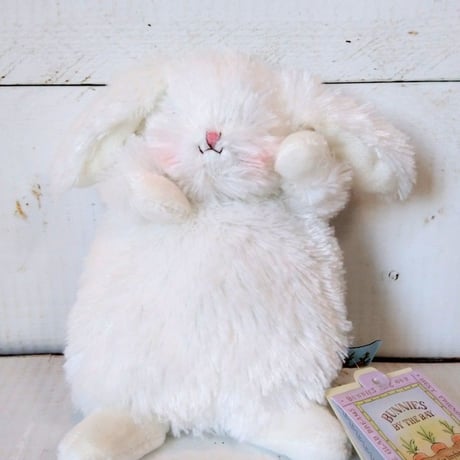 〈Bunnies By The Bay〉"Snow rabbit" stuffed toy (Grey/White/Pink/Blue)