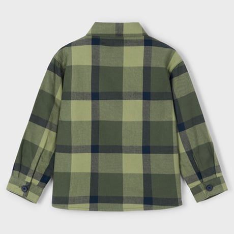 〈mayoral〉check shirt (green) ※KIDS