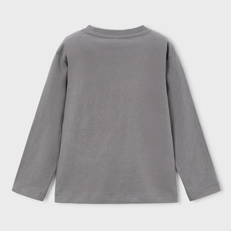 〈mayoral〉 Logo print long sleeve T-shirt (gray) ※KIDS