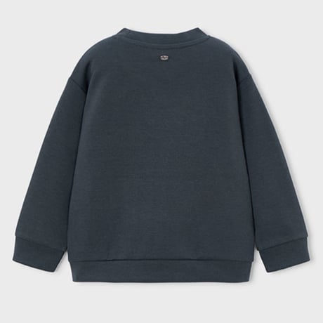 〈mayoral〉logo pullover (dark gray) ※KIDS