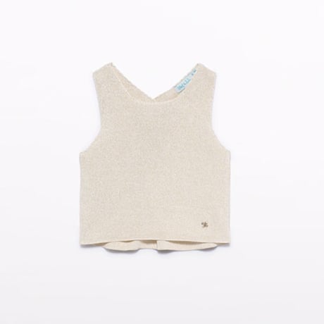 〈Abel&Lula〉Knit tops (gold) ※KIDS&JUNIOR