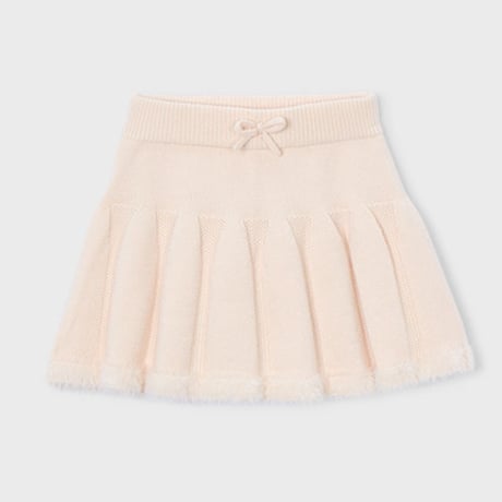 〈mayoral〉knitted skirt (off-white) ※KIDS