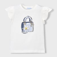 〈mayoral〉Bag T-shirt(navy) ※KIDS