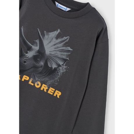 〈mayoral〉Explorer logo top (dark gray) ※KIDS