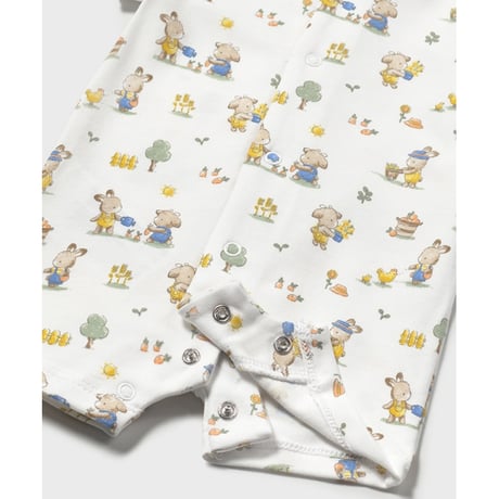 〈mayoral〉rompers 2P Set (yellow) ※BABY