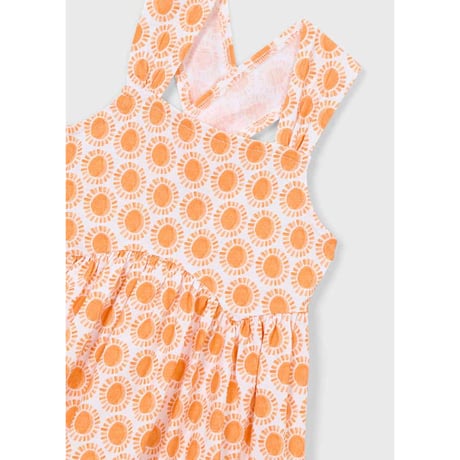 〈mayoral〉summer dress (orange) ※KIDS