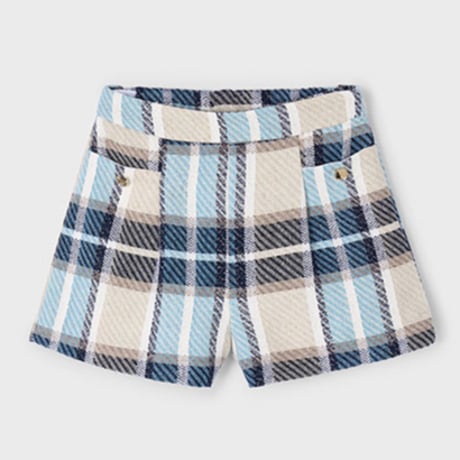 〈mayoral〉Shorts with gold buttons (blue) ※KIDS