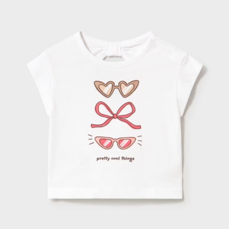 〈mayoral〉T-shirt and two leggings set (salmon pink) ※BABY