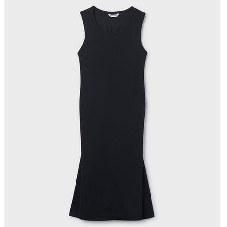〈mayoral〉Long tight dress (black)※JUNIOR