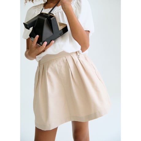 〈mayoral〉Culotte skirt (beige)※JUNIOR