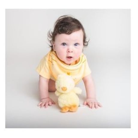 キャロットラペオリジナルダイパーケーキ〈Bunnies By The Bay〉"Duck" diaper cake (Yellow)