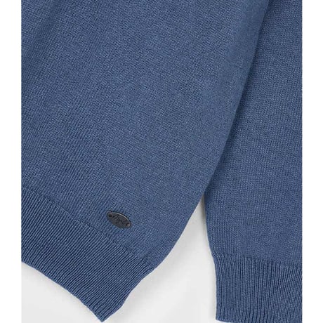 〈mayoral〉collared sweater (blue) ※KIDS