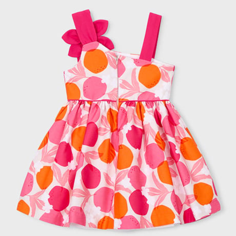 〈mayoral〉Botanical print summer dress (pink) ※KIDS