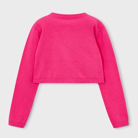 〈mayoral〉Ribbon motif cardigan (pink) ※KIDS