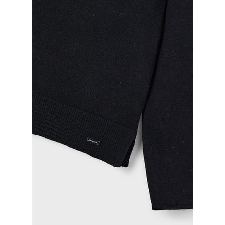 〈mayoral〉turtleneck knit (black) ※KIDS