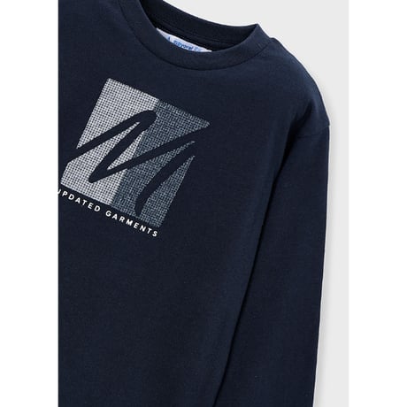〈mayoral〉"M” logo print tops (black) ※KIDS
