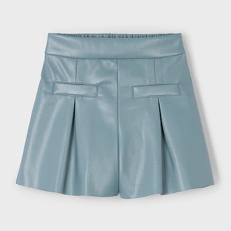 〈mayoral〉Synthetic leather shorts (blue) ※KIDS
