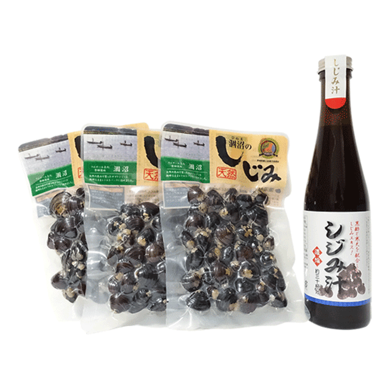 涸沼のしじみ汁セット | 大洗まいわい市場