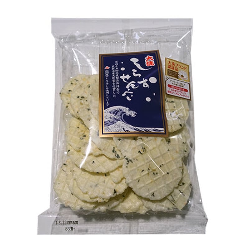 大洗しらすせんべい 袋入り | 大洗まいわい市場