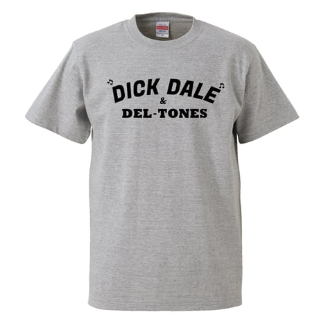 【Dick Dale/ ディック・デイル 】5.6オンス Tシャツ/GY/ST- 719