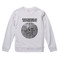 【Psychedelic experience/ティモシー・リアリー】9.3オンス スウェット/WH/SW- 816