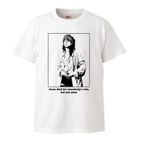 【Patti Smith / パティ・スミス】5.6オンス Tシャツ/WH/ST-933