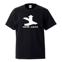【NEW JAZZ/レーベルT】 5.6オンス Tシャツ/BK/ST-451