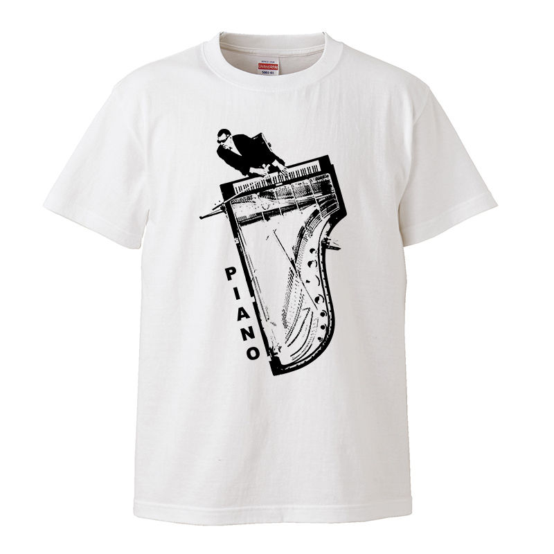 Ray Charles レイチャールズ Tシャツ【roar】ダメージデニム黒