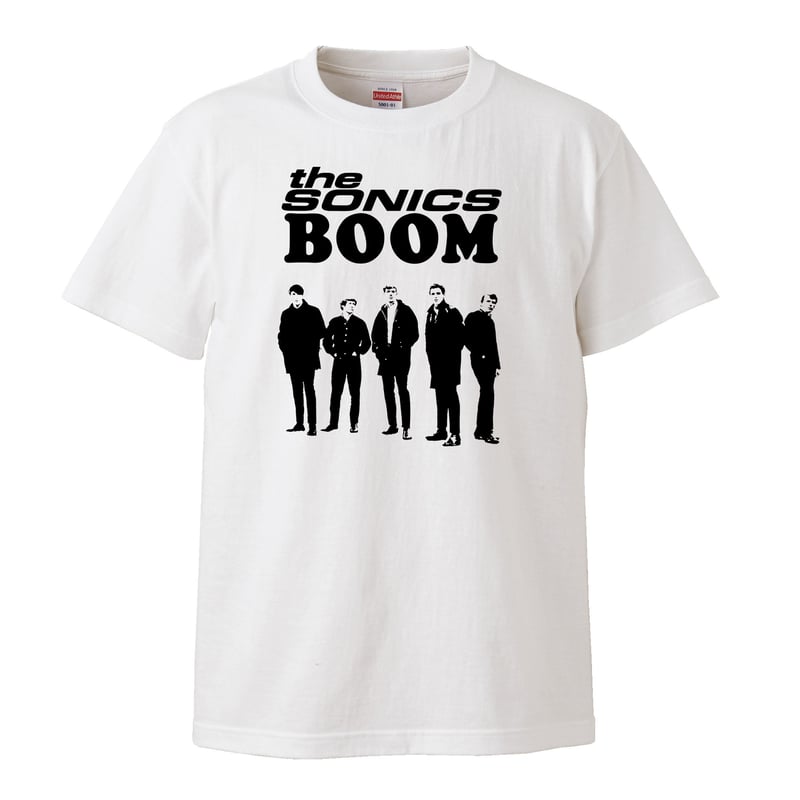 The sonics-ソニックス/BOOM】5.6オンス Tシャツ/WH/ST-447 | 