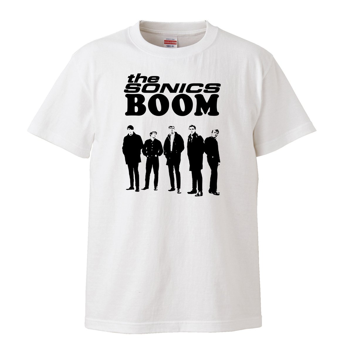 新品 ザ・ソニックス バンドTシャツ Lサイズ ホワイト The Sonics