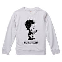 【Bob dylan/ボブ・ディラン】9.3オンス スウェット/WH/SW-923